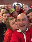 Salford Red Devils fans at St Helens